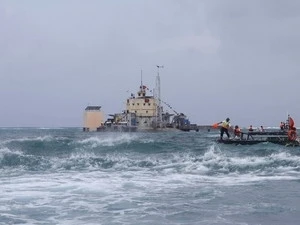 A mayor island on Truong Sa